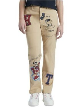 Disney x Tommy Hilfiger Mickey Mouse 100th Anniversary Khaki Chino Pants 30/30